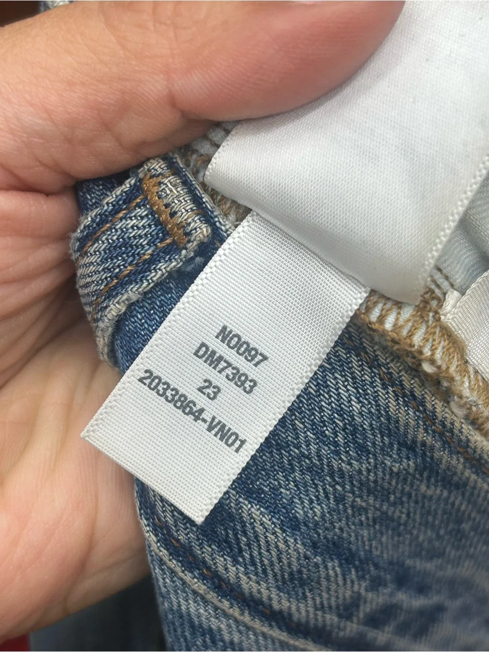 Madewell‎ front slit denim maxi skirt